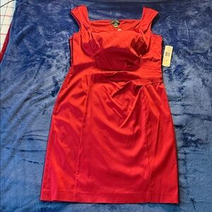This a Lauren by Ralph Lauren satin dressy dress brand new with tags. Size 18.